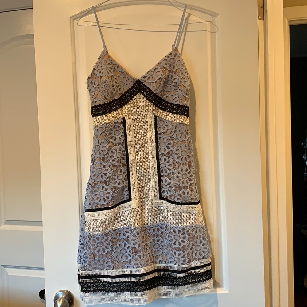 Moulinette Soeurs Lace Mini Dress